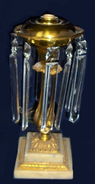 19th Century Astral Lamp