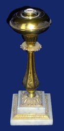 19th Century Astral Lamp