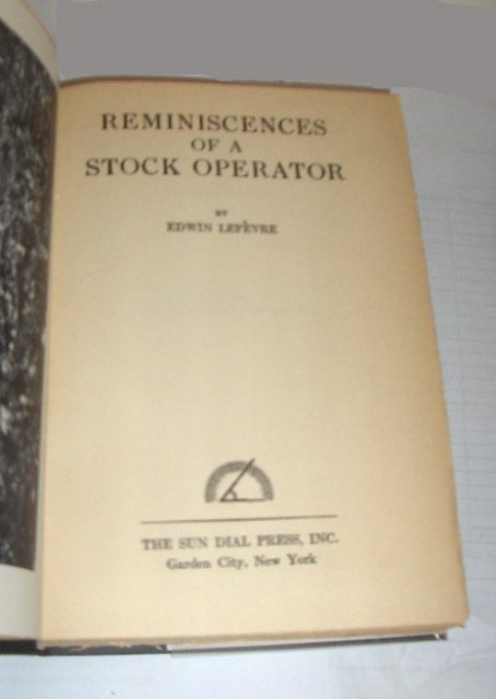 Reminiscences of a Stock Operator