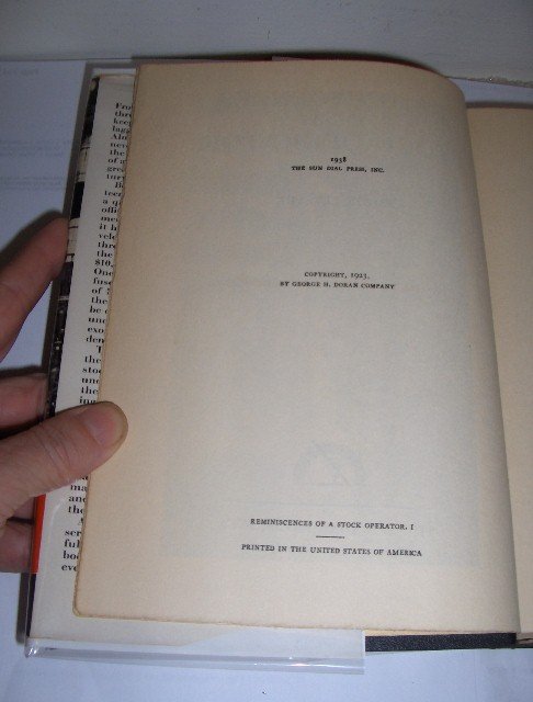 Reminiscences of a Stock Operator