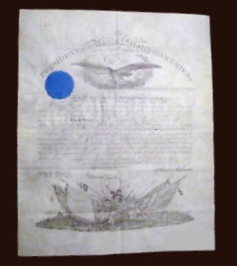 ANDREW JOHNSON AND EDWARD STANTON ARMY APPOINTMENT