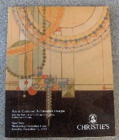 Arts & Crafts and Architectural Designs Including Works from The Domino's Center for Architecture & Design: December 8 & 11, 1993