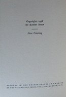Rare Dow Theory Applied to Business & Banking 1938 1st