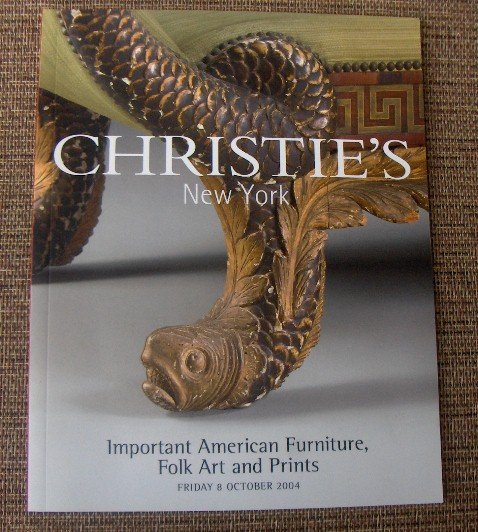 Important American Furniture, Folk Art and Print - Christie's October 8, 2004