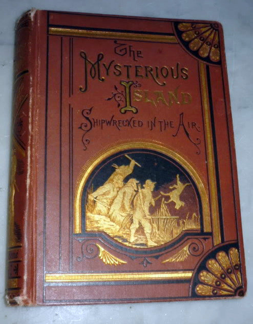 The Mysterious Island - Shipwrecked in the Air by Jules Verne