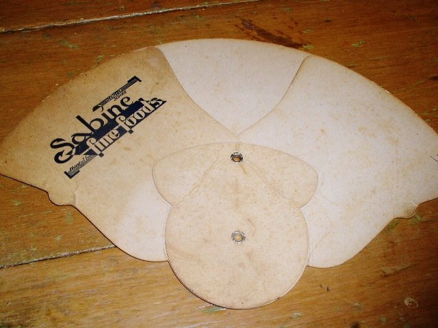 Sabine Foods Foldable Cardboard Fan