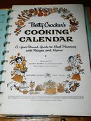 Betty Crocker's Cooking Calendar Book - CK