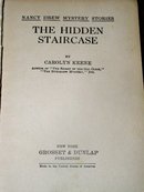 Nancy Drew, The Hidden Staircase, 1938,