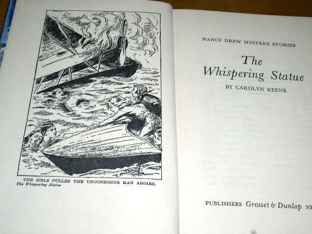 Nancy Drew, The Whispering Statue Book
