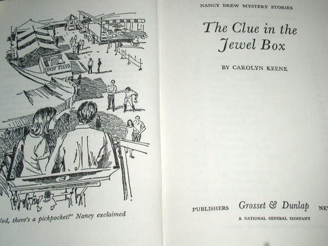 Nancy Drew, The Clue in the Jewel Box Book