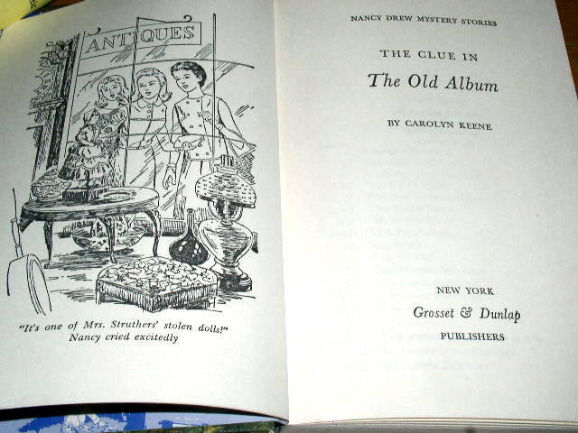 Nancy Drew, The Clue in the Old Album Book
