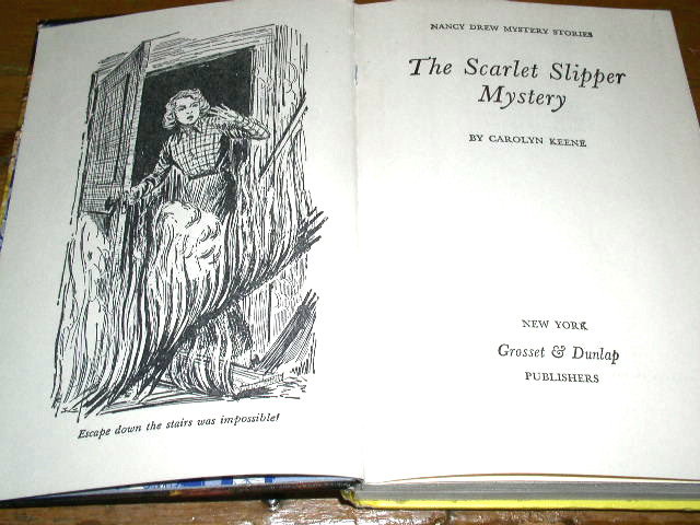 Nancy Drew, The Scarlet Slipper Mystery Book