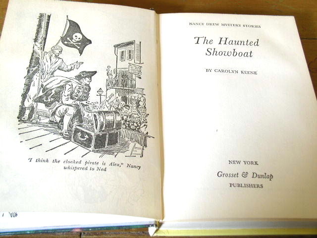 Nancy Drew, The Haunted Showboat Book