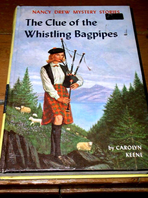 Nancy Drew, The Clue of the Whistling Bagpipes Book