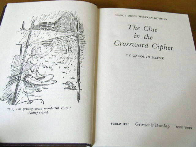 Nancy Drew, The Clue in the Crossword Cipher Book