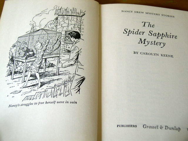 Nancy Drew, The Spider Sapphire Mystery Book
