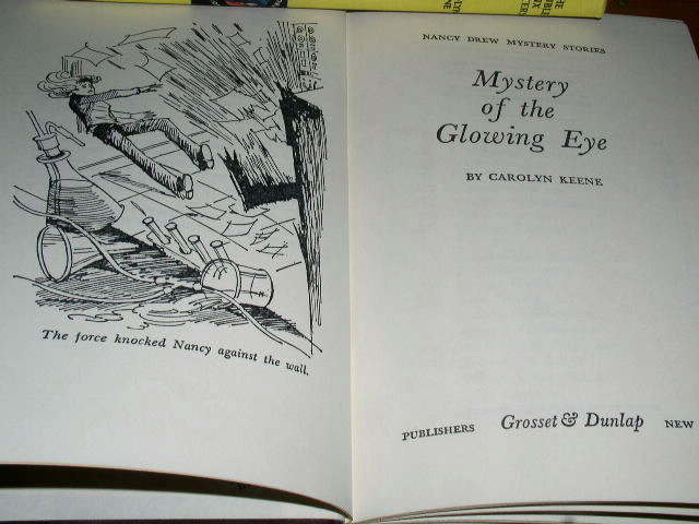 Nancy Drew, The Mystery of the Glowing Eye Book