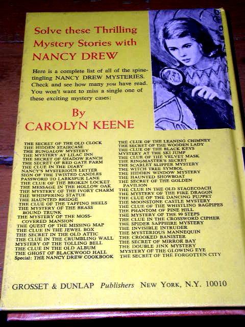 Nancy Drew, The Secret of the Forgotten City Book