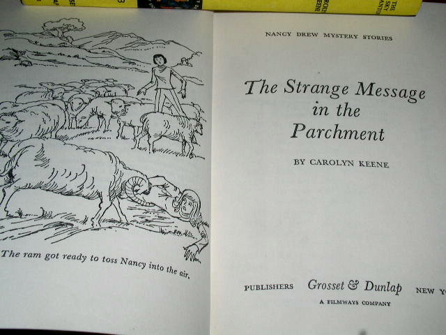 Nancy Drew, The Strange Message in the Parchment Book