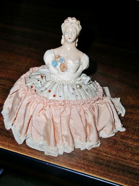 Half Doll Pincushion