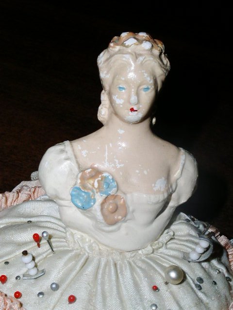 Half Doll Pincushion