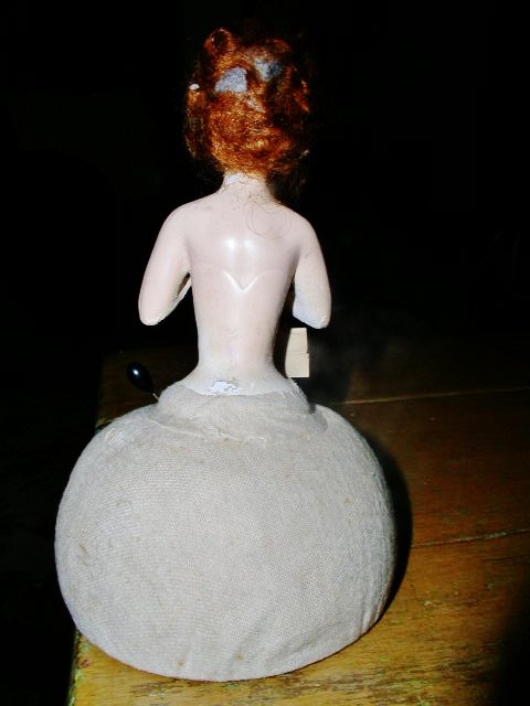 German Half Doll Pin Cushion