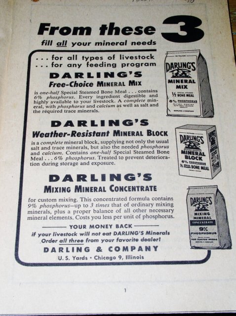 1962 Almanac from Darlings Minerals