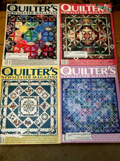 Back Issues of Quilting Magazines - QM