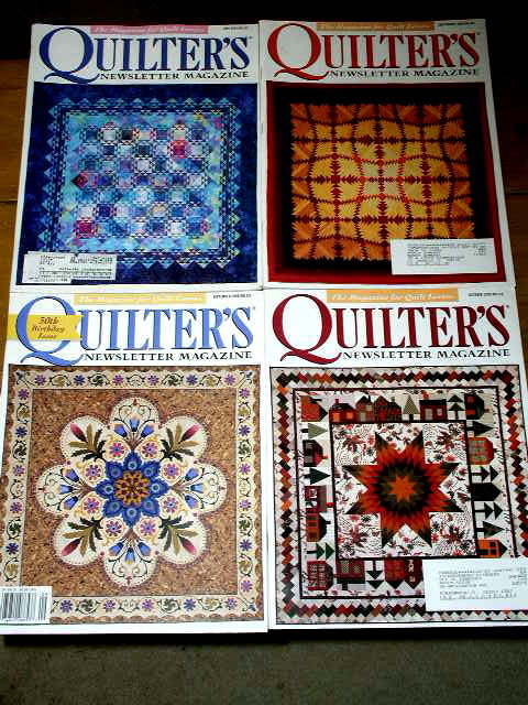 Back Issues of Quilting Magazines - QM