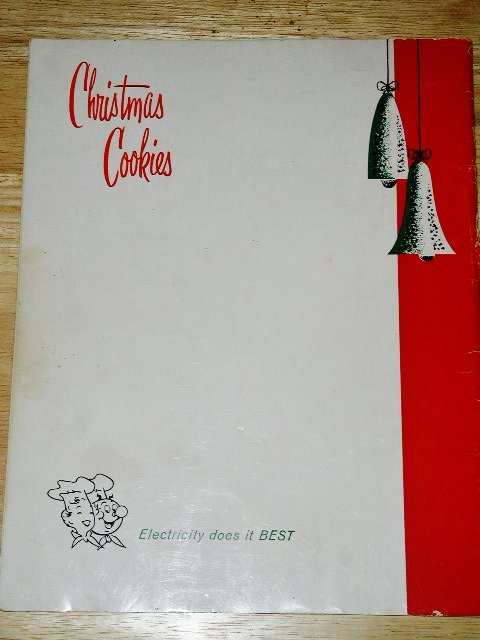 Wisconsin Electric Power Christmas Cookies Cookbook - CK