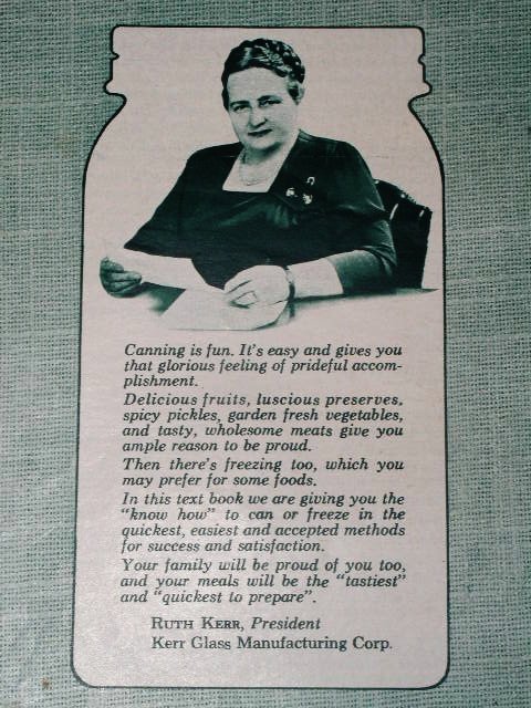 Kerr 10 Short Lessons in Canning Cookbook - CK