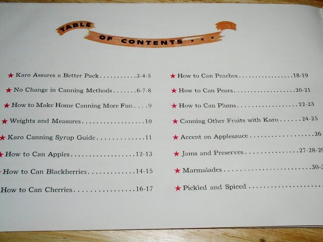 Karo Cookbook, How to can finer fruits & save sugar - CK
