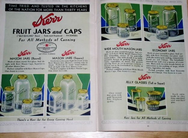 Kerr Home Canning Book - CK