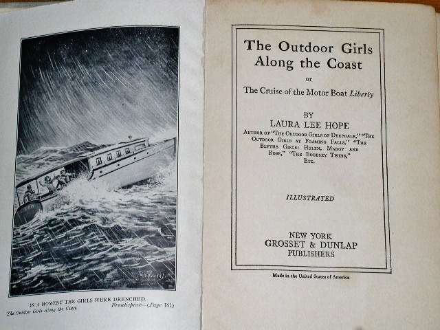 The Outdoor Girls Along the Coast Book
