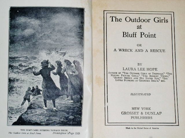 The Outdoor Girls At Bluff Point Book