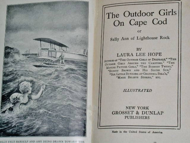 The Outdoor Girls On Cape Cod Book