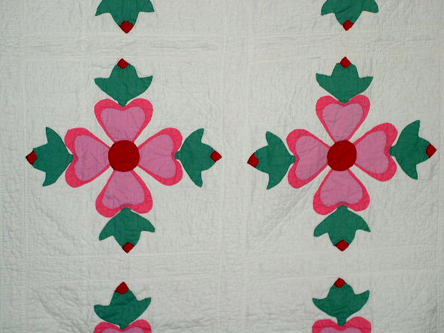 1920's Rose of Sharon Quilt - QLT