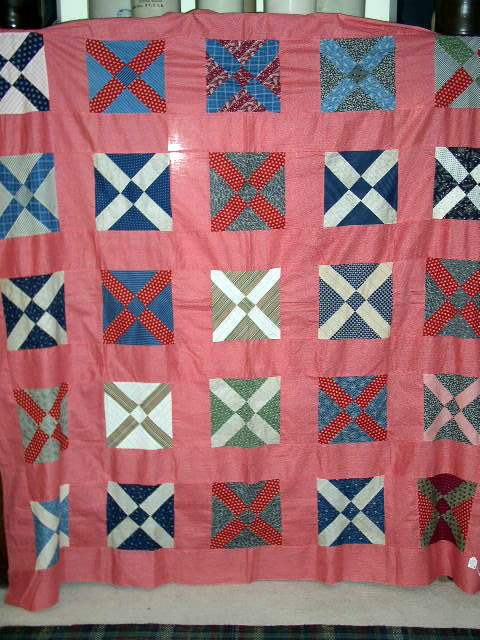 1890's Cross Quilt Top - QTP