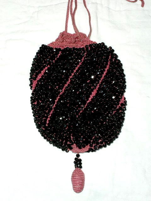 Victorian Beaded Purse