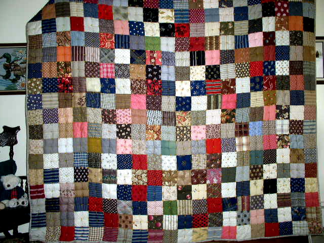 Patchwork Quilt, 1880-1890 - QLT