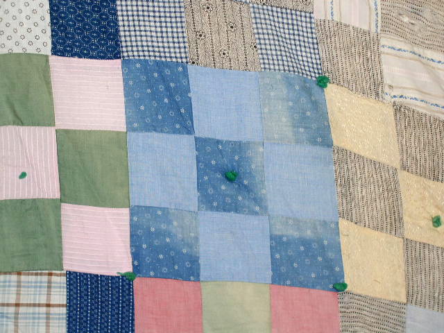 Nine Patch Quilt, - QLT