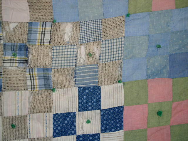 Nine Patch Quilt, - QLT