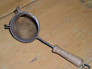 Childs Wooden Handle Strainer