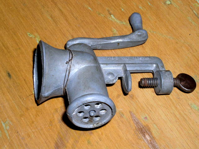 Child's Toy Food Grinder