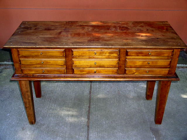 Winsted Silk Thread Spool Cabinet