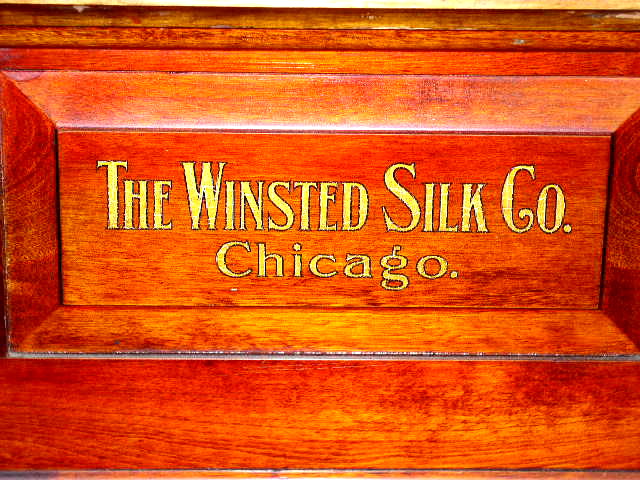 Winsted Silk Thread Spool Cabinet