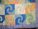 Snail Trail Quilt, 1930's - QLT