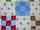 9 Patch Doll Quilt, 1940's - QLT