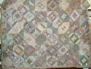 Tied Strip Quilt, 1880's - QLT