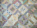 Tied Strip Quilt, 1880's - QLT